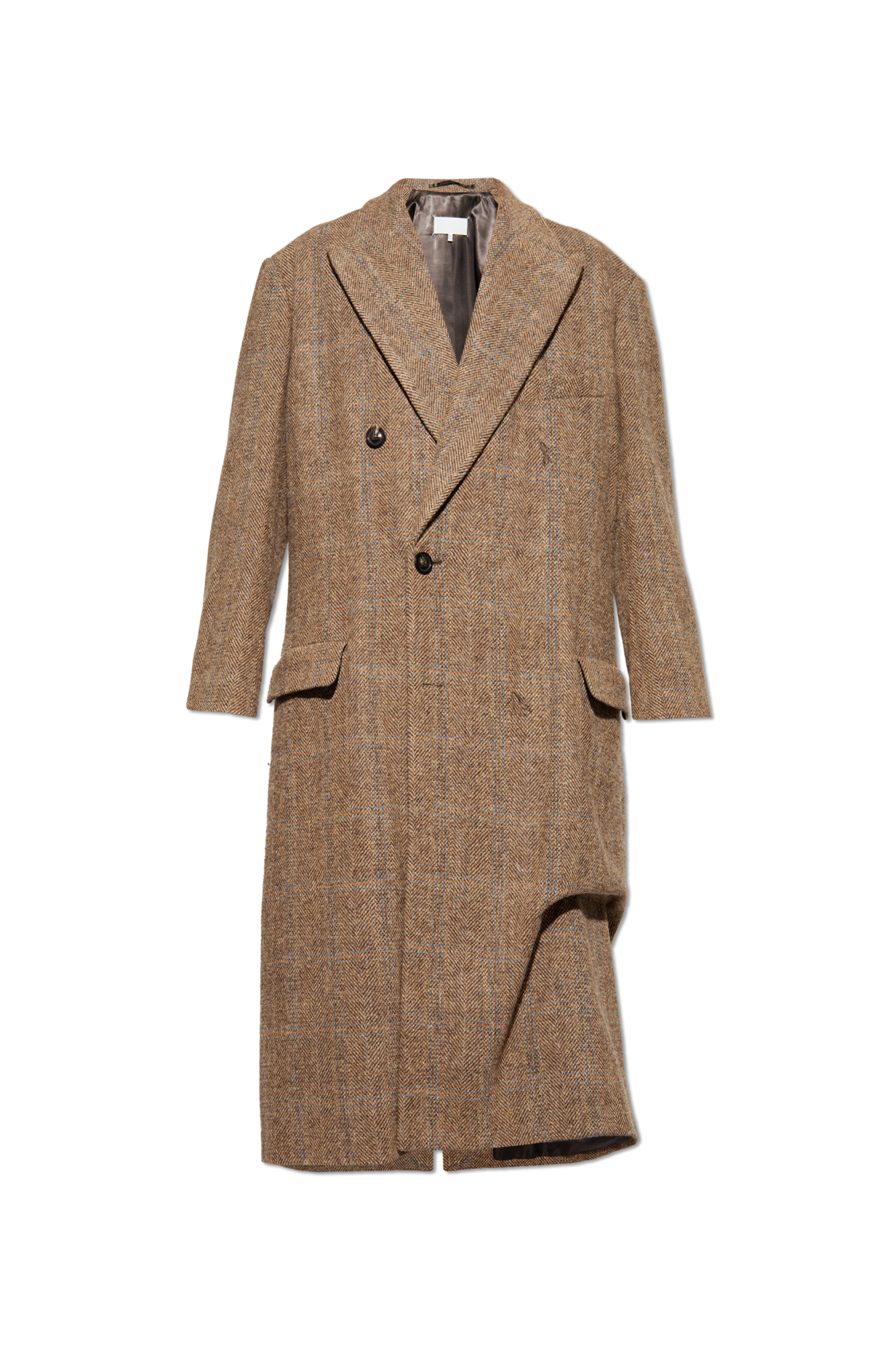 Maison Margiela Double-breasted coat with a single vent | Men's
